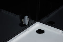 Maya Bath Platinum Arezzo-L Steam Shower – Luxury Whirlpool Spa with Smart TV & Massage Jets