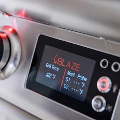 Blaze 26-in Gas Pizza Oven with Rotisserie and Cart - BLZ-26-PZOVN