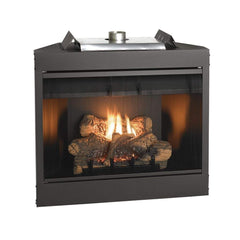 Empire 34" Van Buren Deluxe B-Vent Gas Fireplace with Contour Burner and Log Set BVD34FP30FN