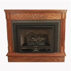 Buck Stove Model 384 Vent Free Gas Stove with Blower Indoor NV 3844-DOORS Series