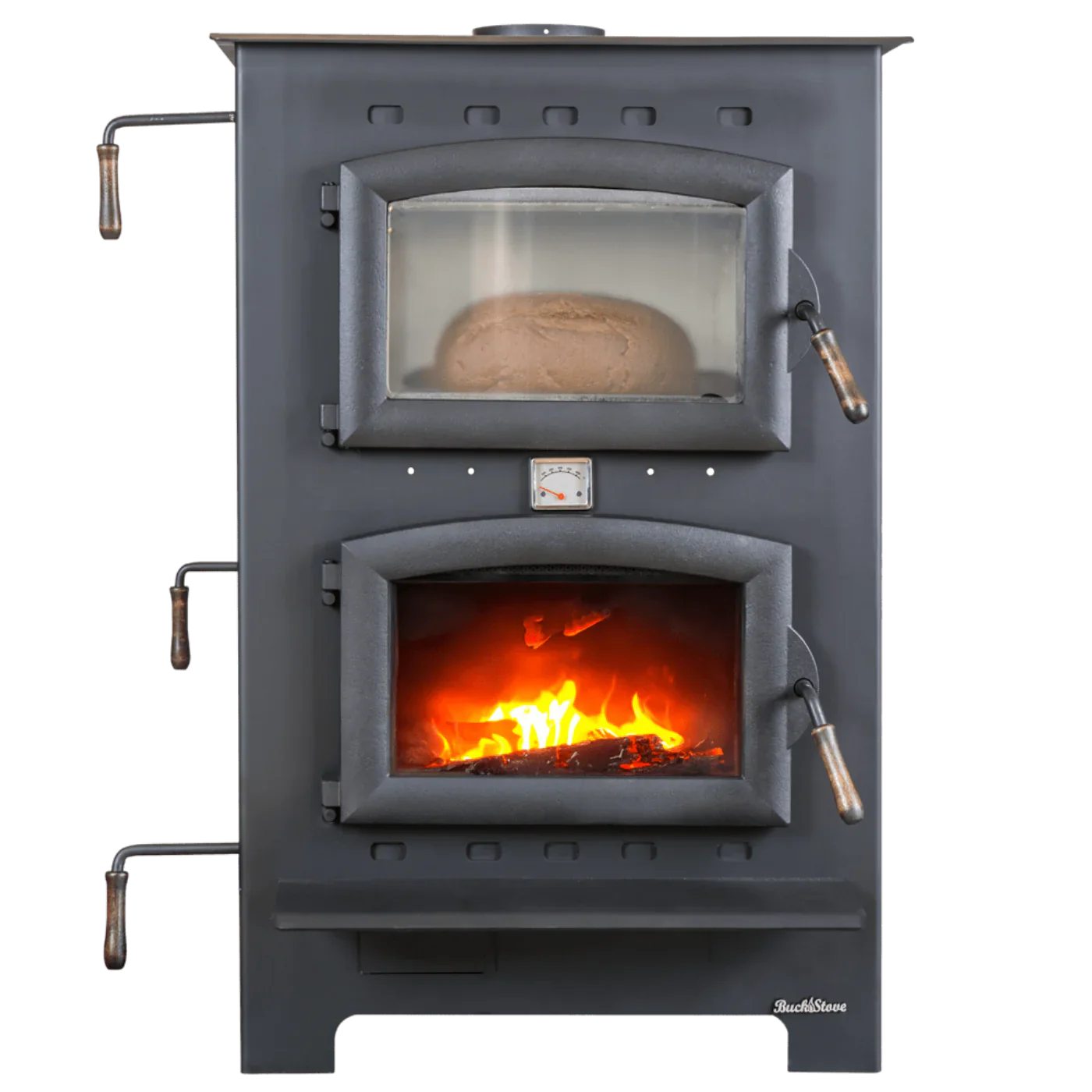 Buck Stove 27-inch Homesteader Wood Burning Cook Stove with Baking Oven 28,901 BTU FP HOMESTEADER