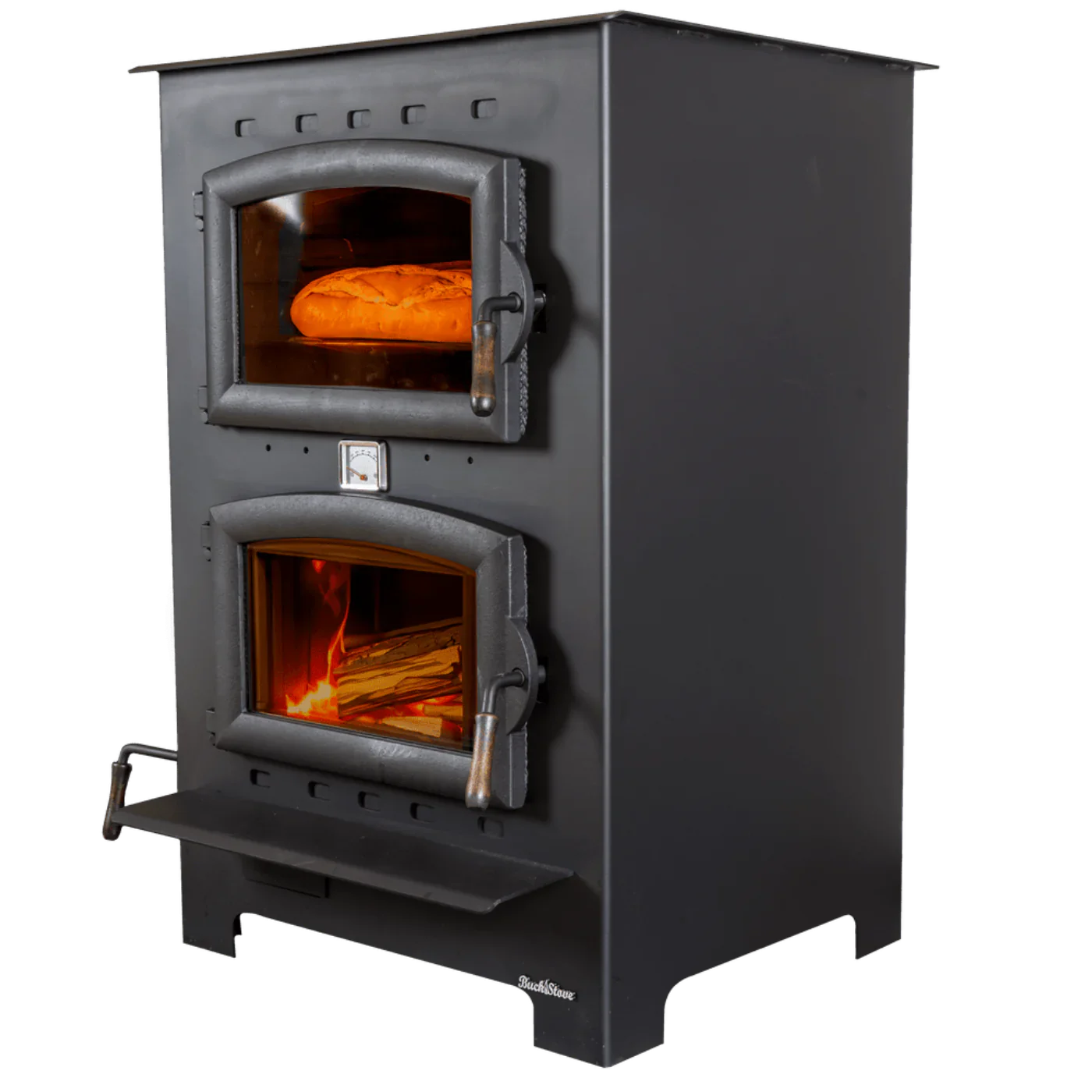 Buck Stove 27-inch Homesteader Wood Burning Cook Stove with Baking Oven 28,901 BTU FP HOMESTEADER