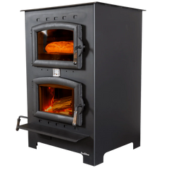 Buck Stove 27-inch Homesteader Wood Burning Cook Stove with Baking Oven 28,901 BTU FP HOMESTEADER