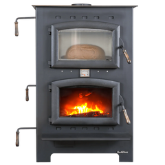 Buck Stove 27-inch Homesteader Wood Burning Cook Stove with Baking Oven 28,901 BTU FP HOMESTEADER