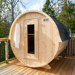 Dundalk LeisureCraft CT Harmony Barrel Sauna - Electric Heater CTC22E