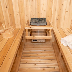 Dundalk LeisureCraft CT Harmony Barrel Sauna - Electric Heater CTC22E