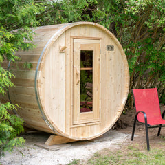 Dundalk LeisureCraft CT Harmony Barrel Sauna - Electric Heater CTC22E