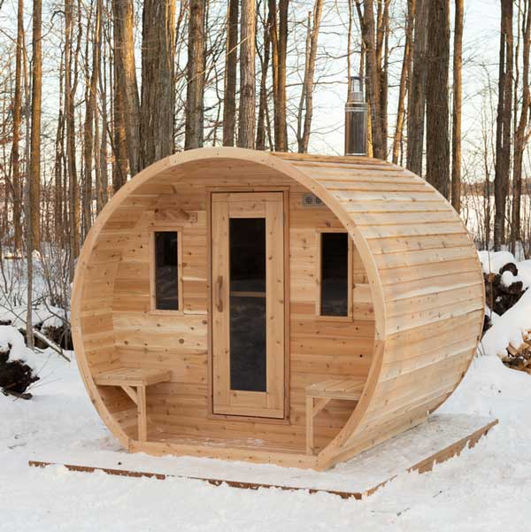 Dundalk LeisureCraft CT Elation Sauna - Wood-burning Heater CTC2424W
