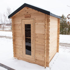 Dundalk LeisureCraft CT Granby 3 Person Outdoor Sauna Electric only CTC66WE