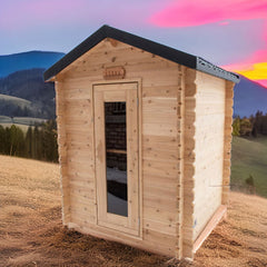 Dundalk LeisureCraft CT Granby 3 Person Outdoor Sauna Electric only CTC66WE