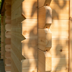 Dundalk LeisureCraft CT Georgian Cabin Sauna with Changeroom Electric Heater CTC88CE
