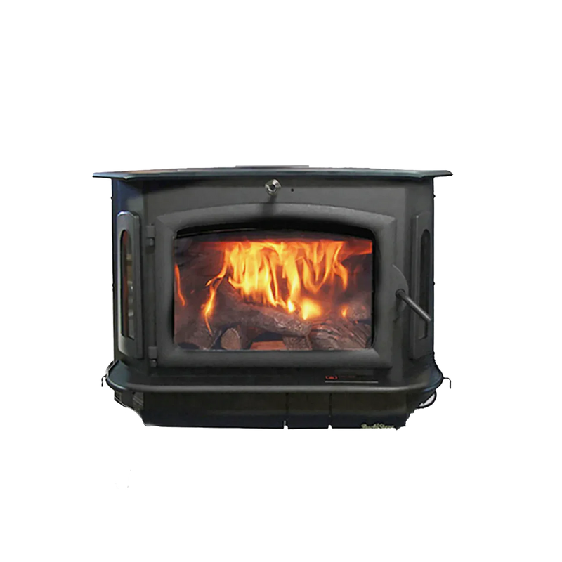 Buck Stove Model FP 91 91-Inch Catalytic Wood Burning Stove with Door Indoor