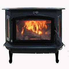 Buck Stove Model FP 91 91-Inch Catalytic Wood Burning Stove with Door Indoor