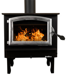 Buck Stove Model FP 91 91-Inch Catalytic Wood Burning Stove with Door Indoor
