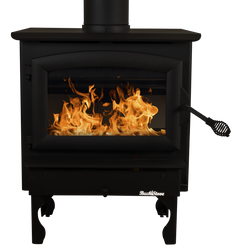 Buck Stove Model FP 91 91-Inch Catalytic Wood Burning Stove with Door Indoor