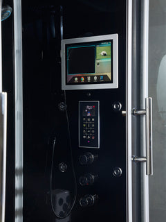 Maya Bath Platinum Catania-R Steam Shower & Catania Steam Shower – Luxury Corner Whirlpool & Entertainment Spa