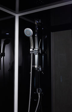 Maya Bath Platinum Catania-L Steam Shower & Catania Steam Shower – Luxury Corner Whirlpool Spa with Entertainment Features