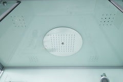 Maya Bath Platinum Catania-L Steam Shower & Catania Steam Shower – Luxury Corner Whirlpool Spa with Entertainment Features