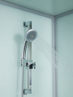 Maya Bath Platinum Catania-L Steam Shower & Catania Steam Shower – Luxury Corner Whirlpool Spa with Entertainment Features