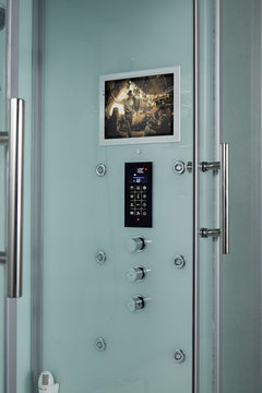 Maya Bath Platinum Catania-R Steam Shower & Catania Steam Shower – Luxury Corner Whirlpool & Entertainment Spa
