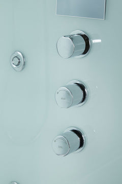 Maya Bath Platinum Catania-R Steam Shower & Catania Steam Shower – Luxury Corner Whirlpool & Entertainment Spa