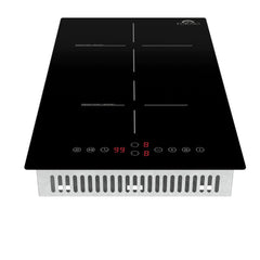Forno Parco 12-Inch Induction Cooktop, 2 Zones, 3600W, Touch Control, 9 Power Levels & Booster Function - FCTIN0583-12