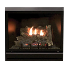 Empire 42" Madison Clean-Face Deluxe Direct Vent Gas Fireplace with Log Set and Barrier DVCD42FP30P