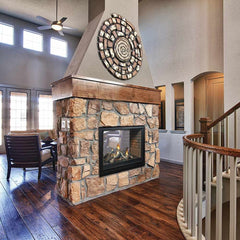 Empire 36" Madison Clean-Face Premium Double-Sided Direct Vent Gas Fireplace with Barrier DVCP36SP30P
