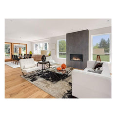 Empire 36" Loft Direct Vent Linear Gas Fireplace with Crushed Glass DVL36BP30P