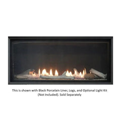 Empire 36" Loft Direct Vent Linear Gas Fireplace with Crushed Glass DVL36BP30P