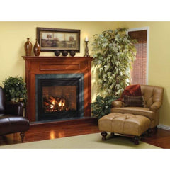 Empire 42" Madison Luxury Direct Vent Gas Fireplace with Blower and Log Set DVX42FP31LP