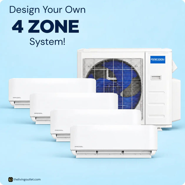 MRCOOL DIY Design Your Own 4 Zone