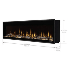 Dimplex Ignite Evolve 74 Inch Built-In Linear Electric Fireplace 500002608