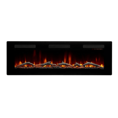 Dimplex 60 Inch Sierra Wall-Mount/Built-In Linear Electric Fireplace X-SIL60