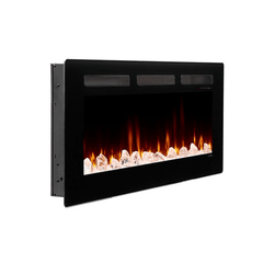Dimplex 48 Inch Sierra Wall-Mount/Built-In Linear Electric Fireplace X-SIL48