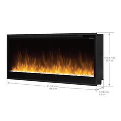 Dimplex 60 Inch Multi-Fire Slim Linear Electric Fireplace X-PLF6014-XS