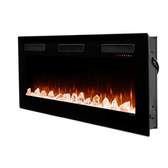 Dimplex 60 Inch Sierra Wall-Mount/Built-In Linear Electric Fireplace X-SIL60
