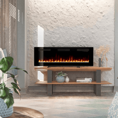 Dimplex 60 Inch Sierra Wall-Mount/Built-In Linear Electric Fireplace X-SIL60