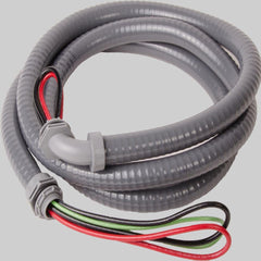 3/4 Inches x 6 Ft Electrical Whip with Conduit (8 Gauge Wire)