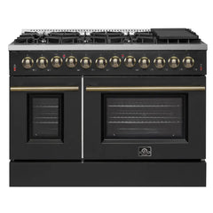 FORNO Galiano 48 Inch Dual Fuel Range with Convection Oven – FFSGS6156-48