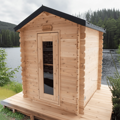 Dundalk LeisureCraft CT Granby 3 Person Outdoor Sauna Electric only CTC66WE