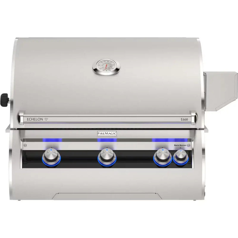 Fire Magic 30-Inch Echelon Built-In Gas Grill with Analog Thermometer - E660I-9EAN