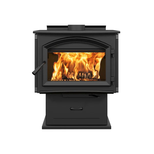 Enerzone Solution 3.5 Wood Burning Stove With Blower w/ 30% Tax Credit Eligibility - EB00053