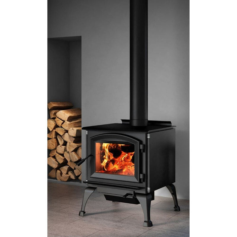 Enerzone 24 Inch Solution 3.3 Wood Burning Stove Indoor EB00060