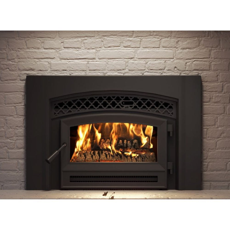 Enerzone 36 Inch Destination 1.9 Wood Burning Insert Compact High-Efficiency Heater Indoor EB00066