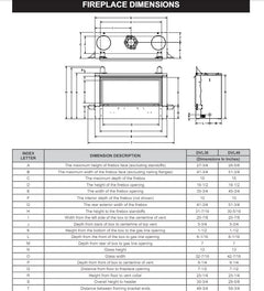 Empire 36" Loft Direct Vent Linear Gas Fireplace with Crushed Glass DVL36BP30P