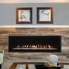 Empire 72" Boulevard Direct Vent Linear Gas Fireplace with Multi-Function Remote DVLL72BP90P