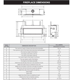 Empire 60" Boulevard Direct Vent Linear Gas Fireplace with Multi-Function Remote DVLL60BP90P
