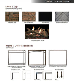 Empire 40" Renegade Clean-Face Double-Sided Direct Vent Gas Fireplace with TruFlame Technology DVCT40CSP95P