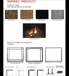 Empire 50" Renegade Clean-Face Direct Vent Gas Fireplace with TruFlame Technology DVCT50CBP95P